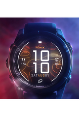 Garmin fēnix® 8 Pro – 51 mm, MicroLED, Sapphire, Carbon Gray DLC Titanium with Black/Pebble Gray Silicone Band