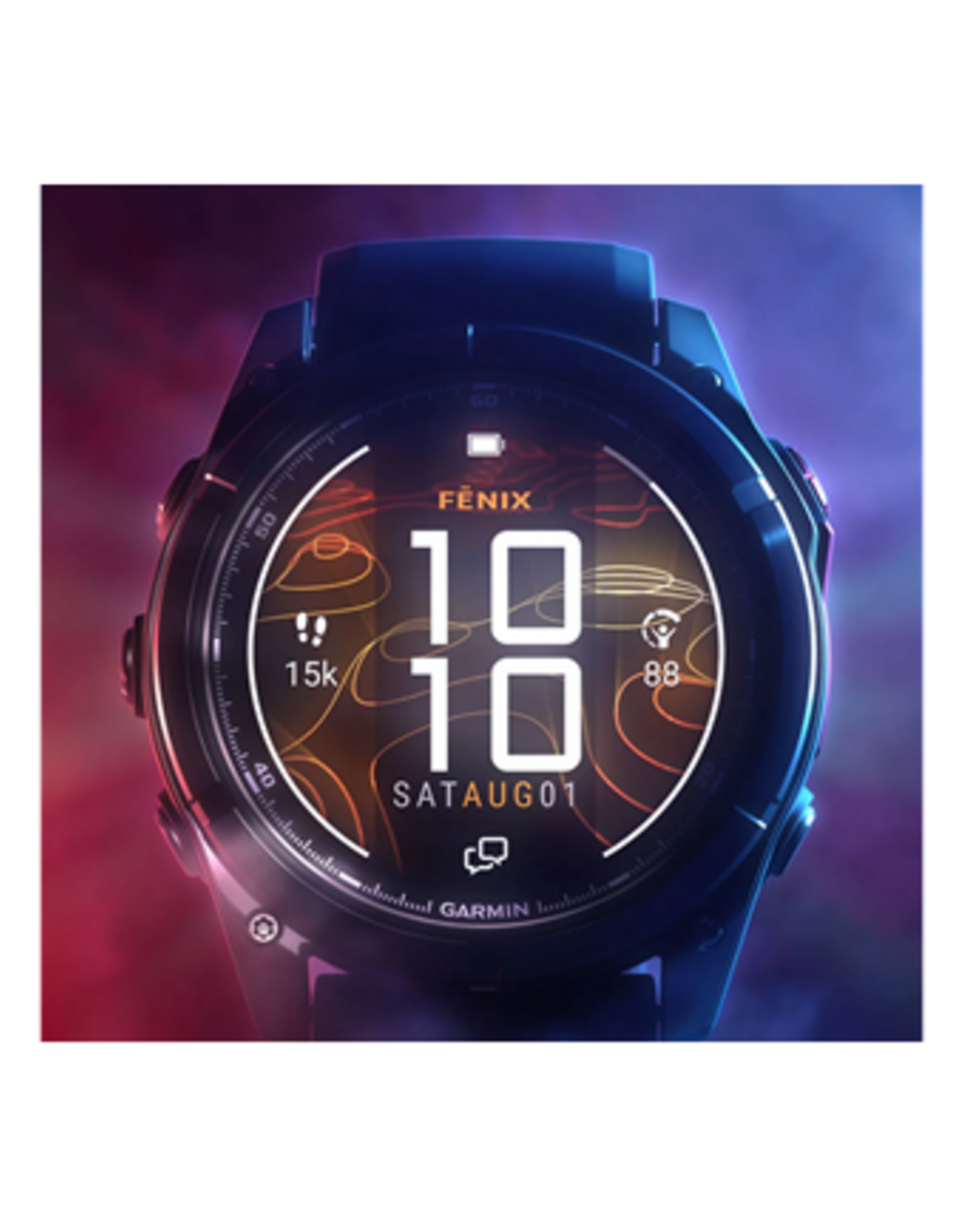 Garmin fēnix® 8 Pro – 51 mm, MicroLED, Sapphire, Carbon Gray DLC Titanium with Black/Pebble Gray Silicone Band