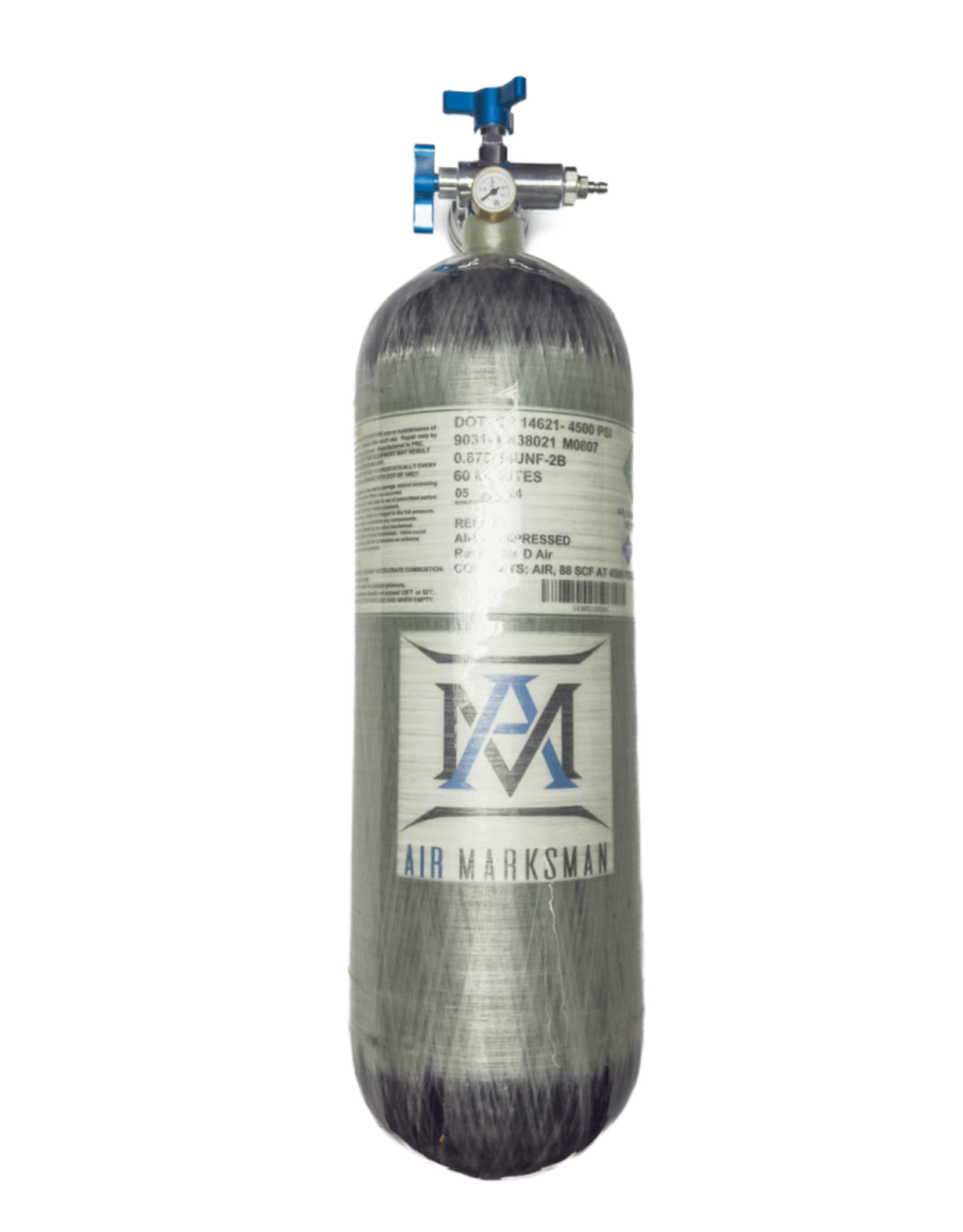 Air Marksman 74 Cubic Foot - 4500 psi airgun refill tank  - No Valve