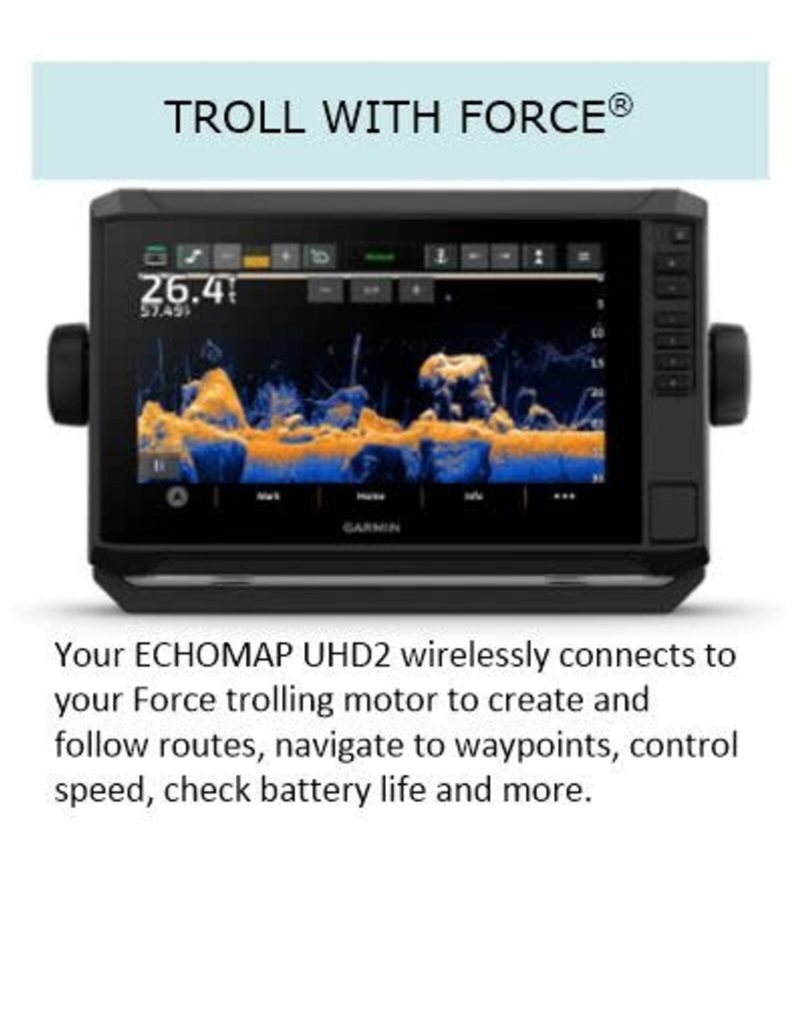 Garmin ECHOMAP™ UHD2  9" 92sv without Transducer