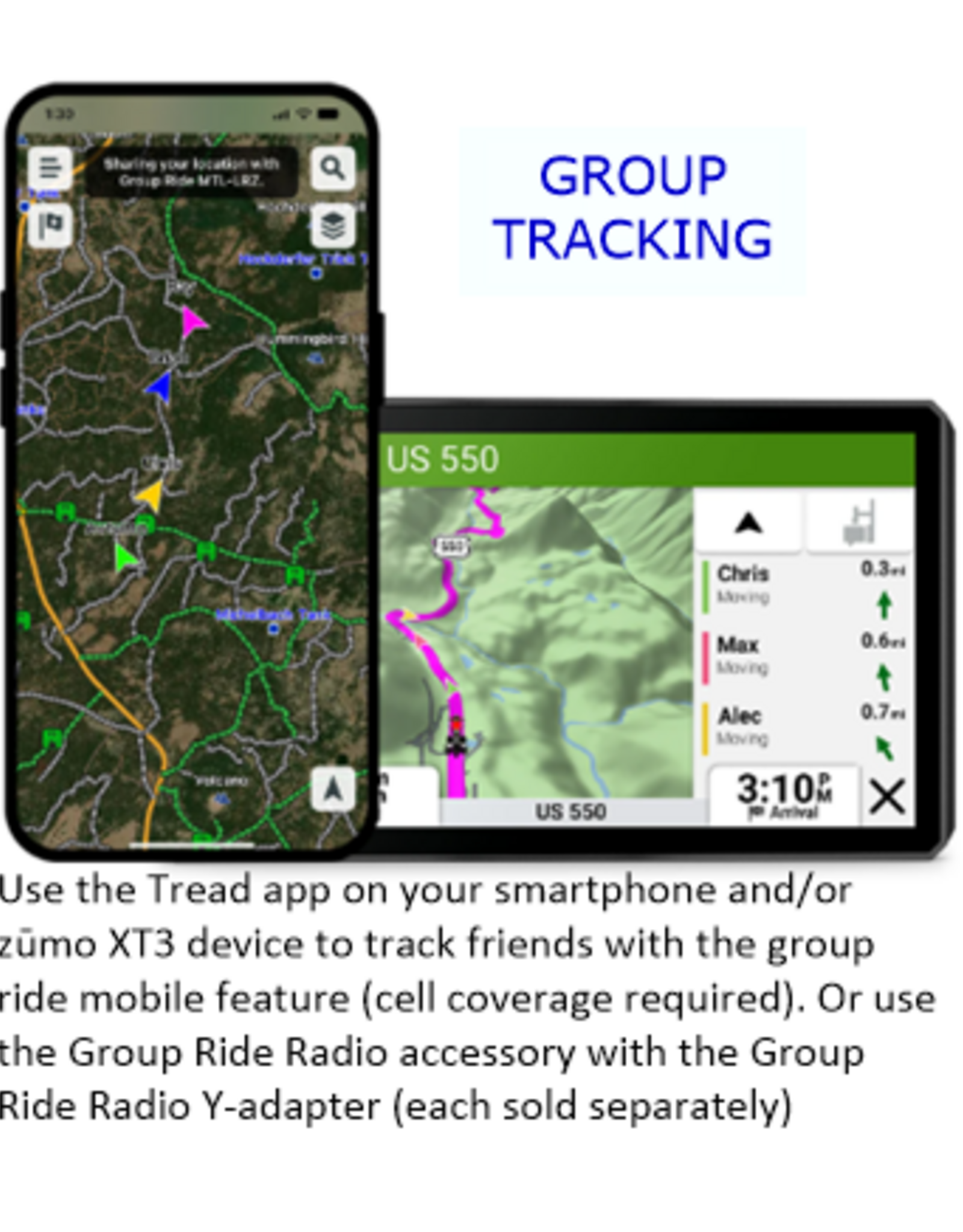Garmin zūmo® XT3, 4.7" Motorcycle Navigator