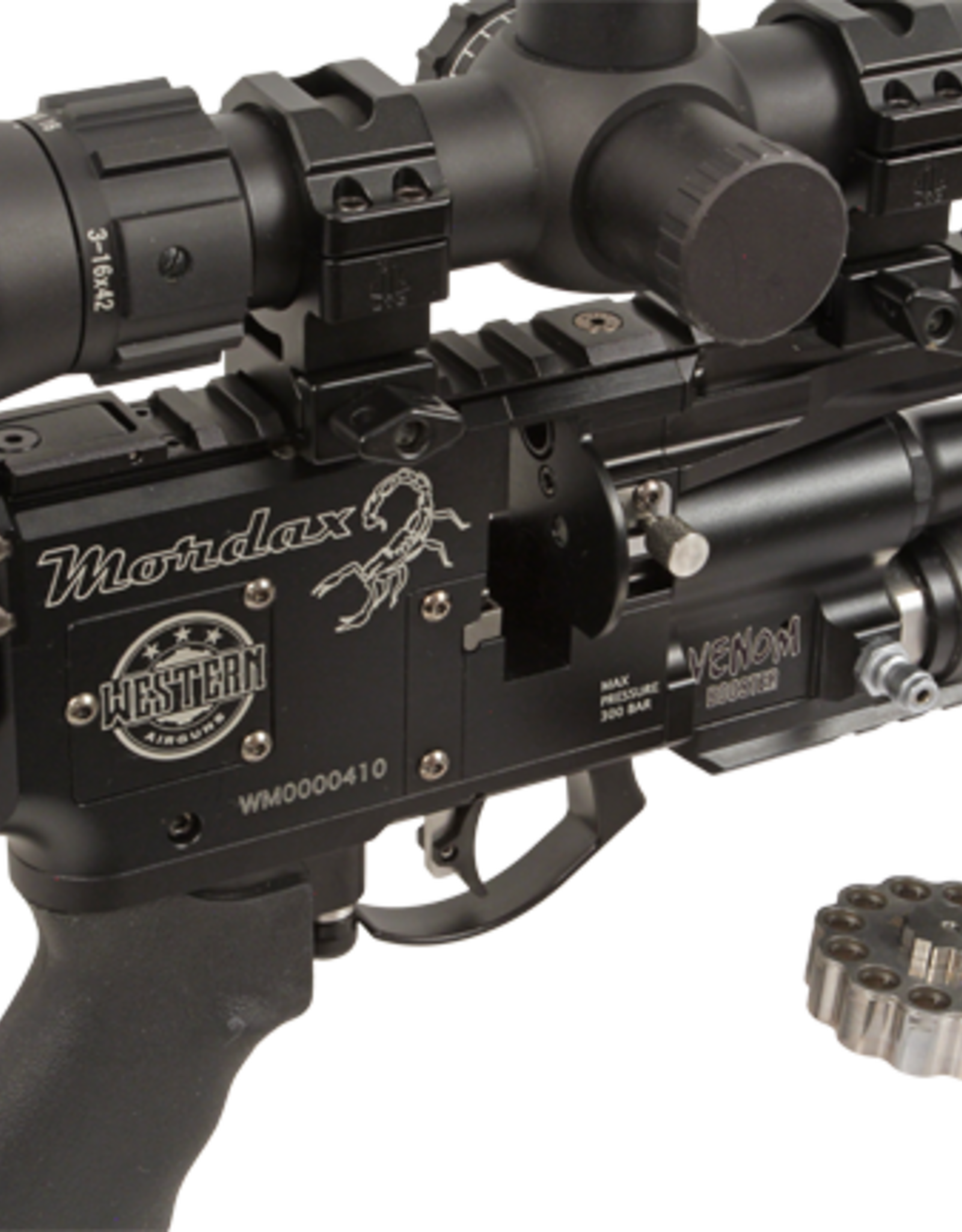 Mordax Venom (300cc CF Bottle Version Includes 0DB Compact Black)