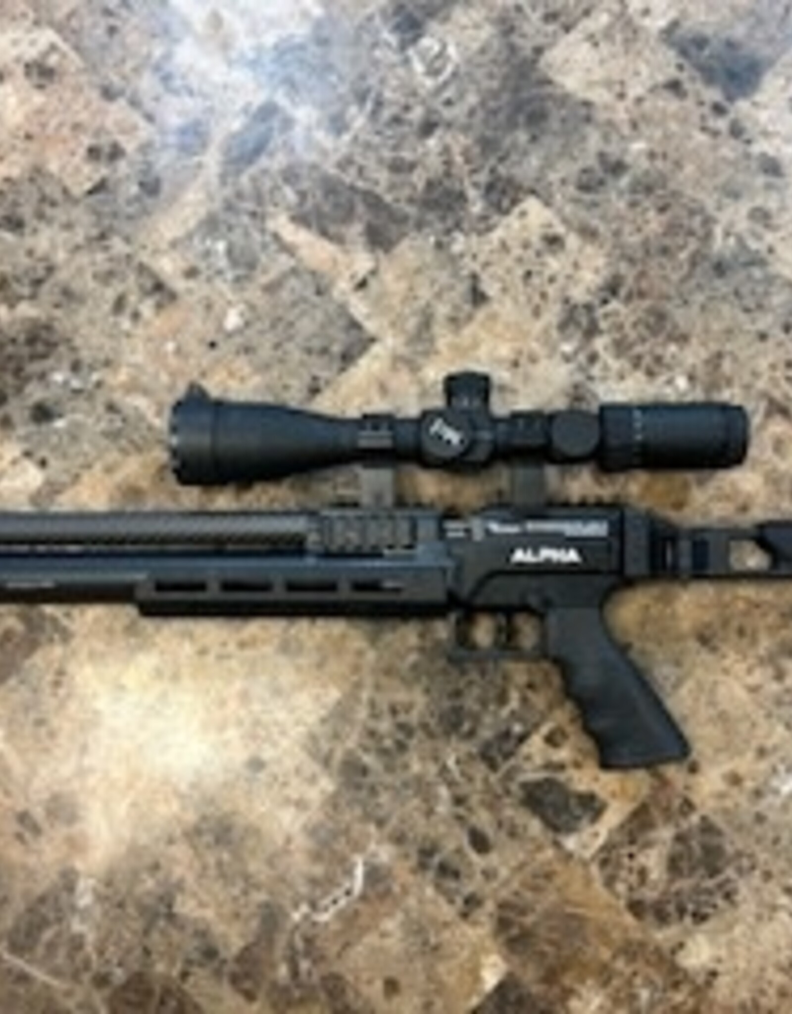 Handguard & Cheek Piece for AirVenturi Alpha-by Brasa3D