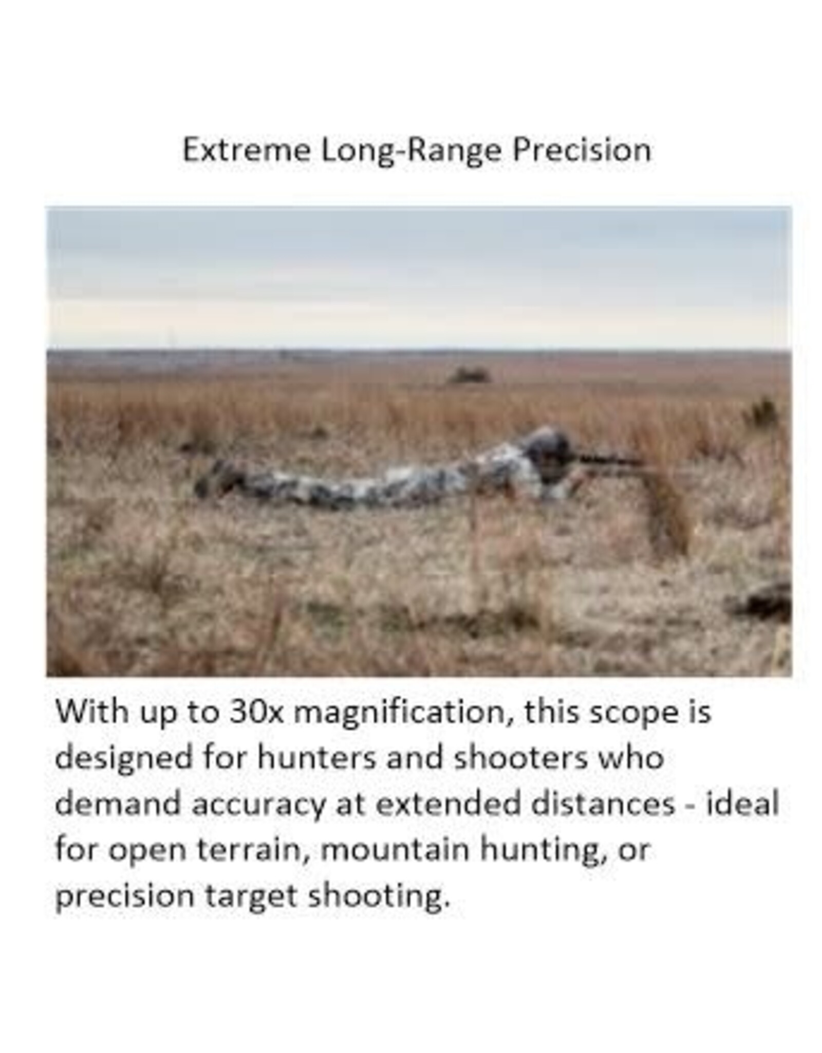 ZEISS - Sport Optics - Scopes and Binoculars Conquest V6 5-30x50 Riflescope with ZMOAi-1 Reticle (#93) - External Turrets - Ballistic Stop - Adjustable Parallax - .25 MOA