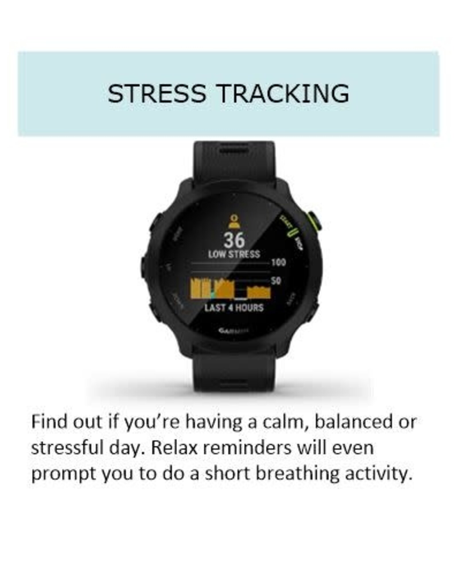 Garmin Forerunner® 55, White, Europe