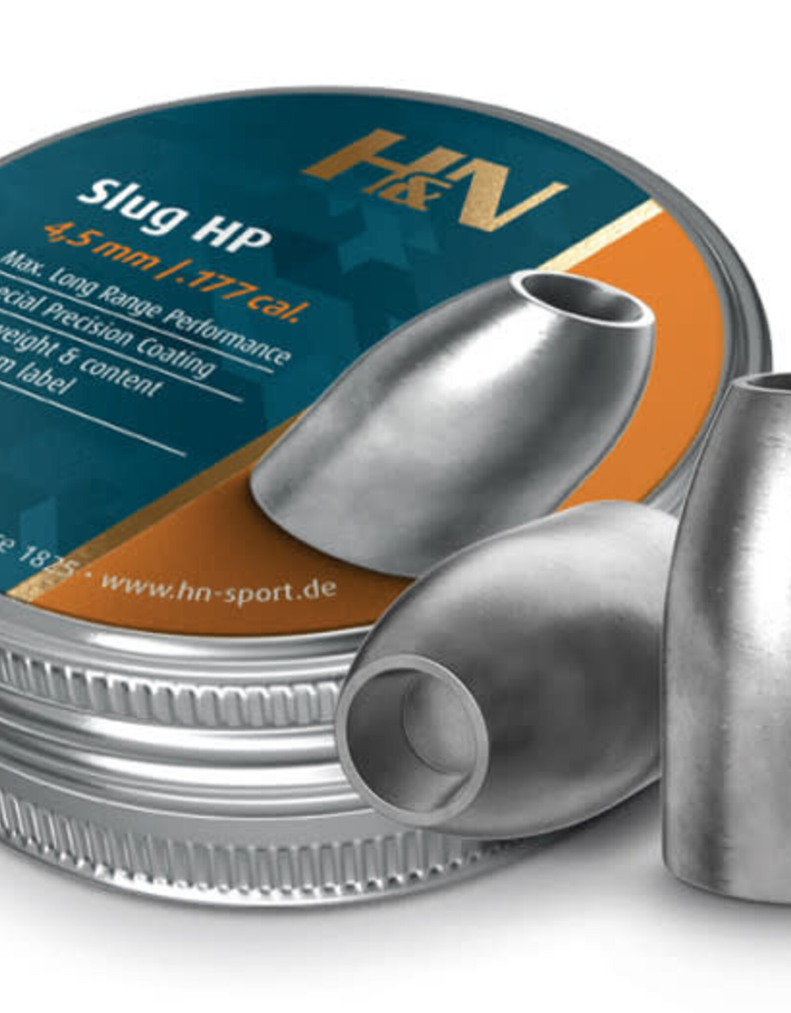 H&N Sport H&N Slug HP, .177 Cal., 10 Grains, Hollowpoint, 400ct