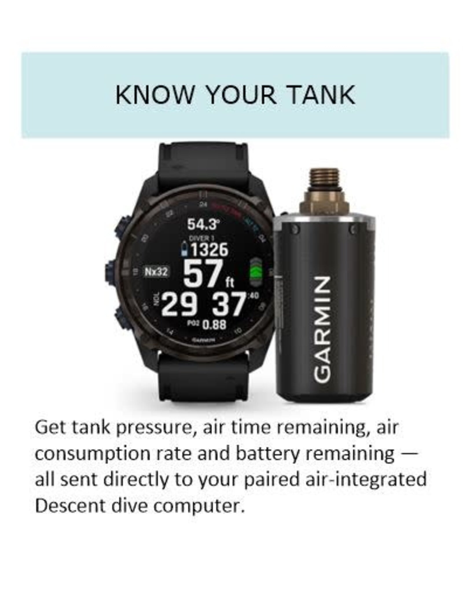 Garmin Descent™ T2 Transceiver