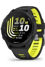 Garmin Forerunner® 170 Music, Black with Black/Amp Yellow Band