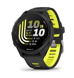 Garmin Forerunner® 170 Music, Black with Black/Amp Yellow Band