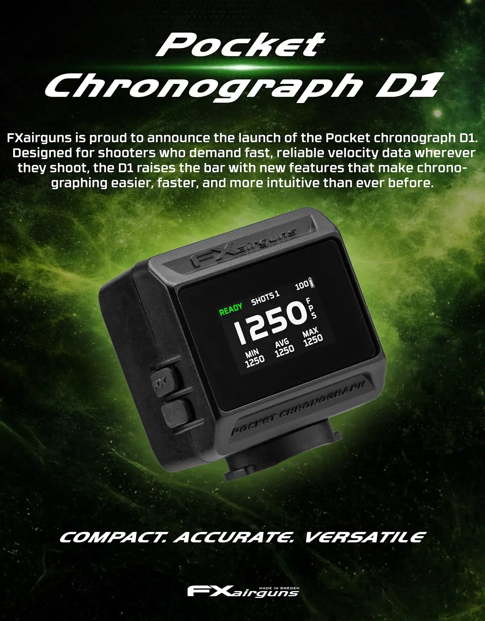 FX Airguns FX Chronograph Pocket D1