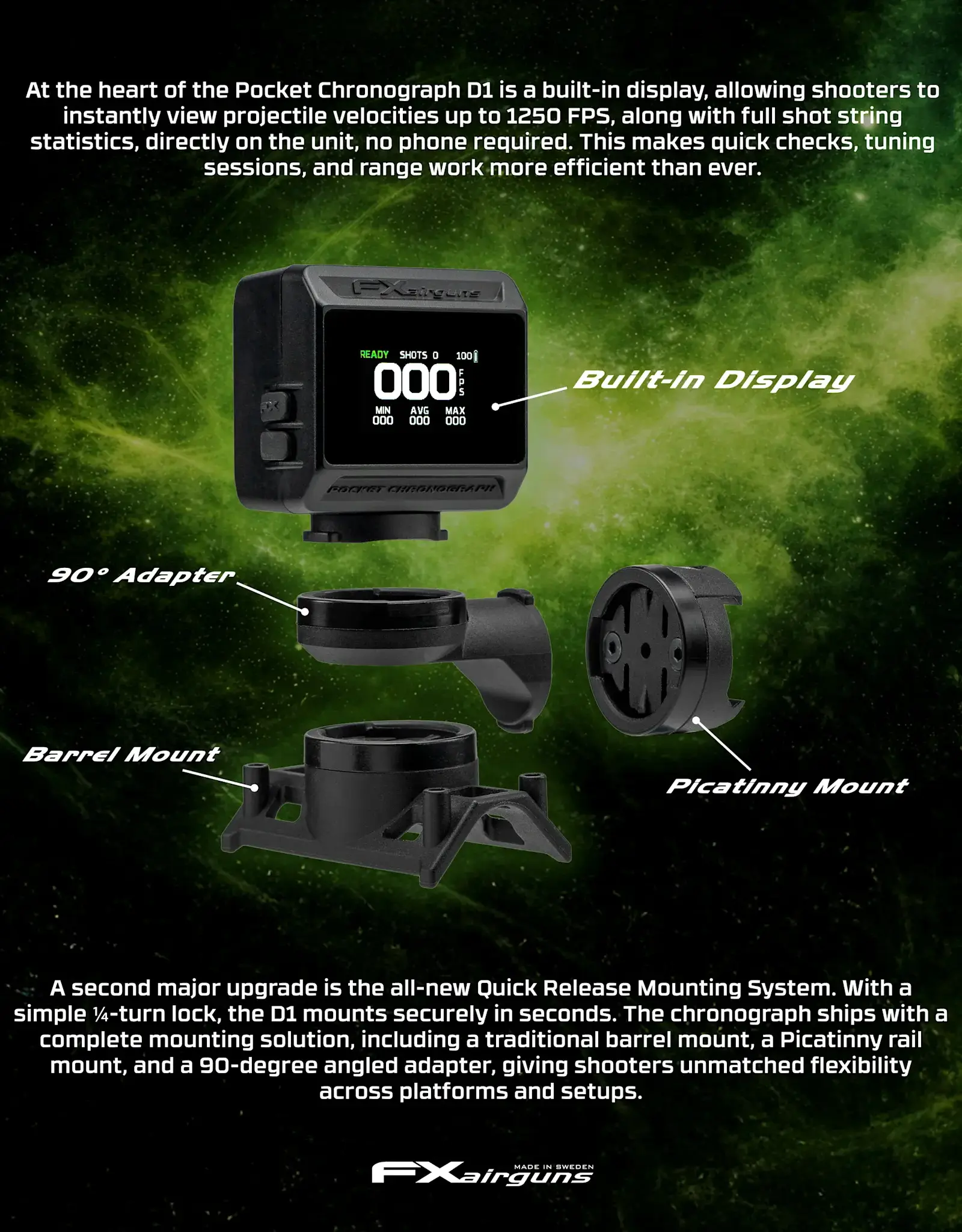 FX Airguns FX Chronograph Pocket D1