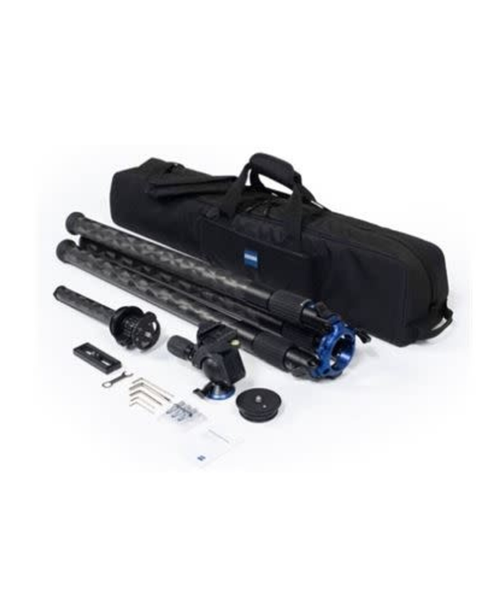ZEISS - Sport Optics - Scopes and Binoculars Pro-Series Max-Duty L Tripod Kit: Low-profile 55 mm ball head - up to 90 degrees of adjustment - Single-point adjustment system for inverted