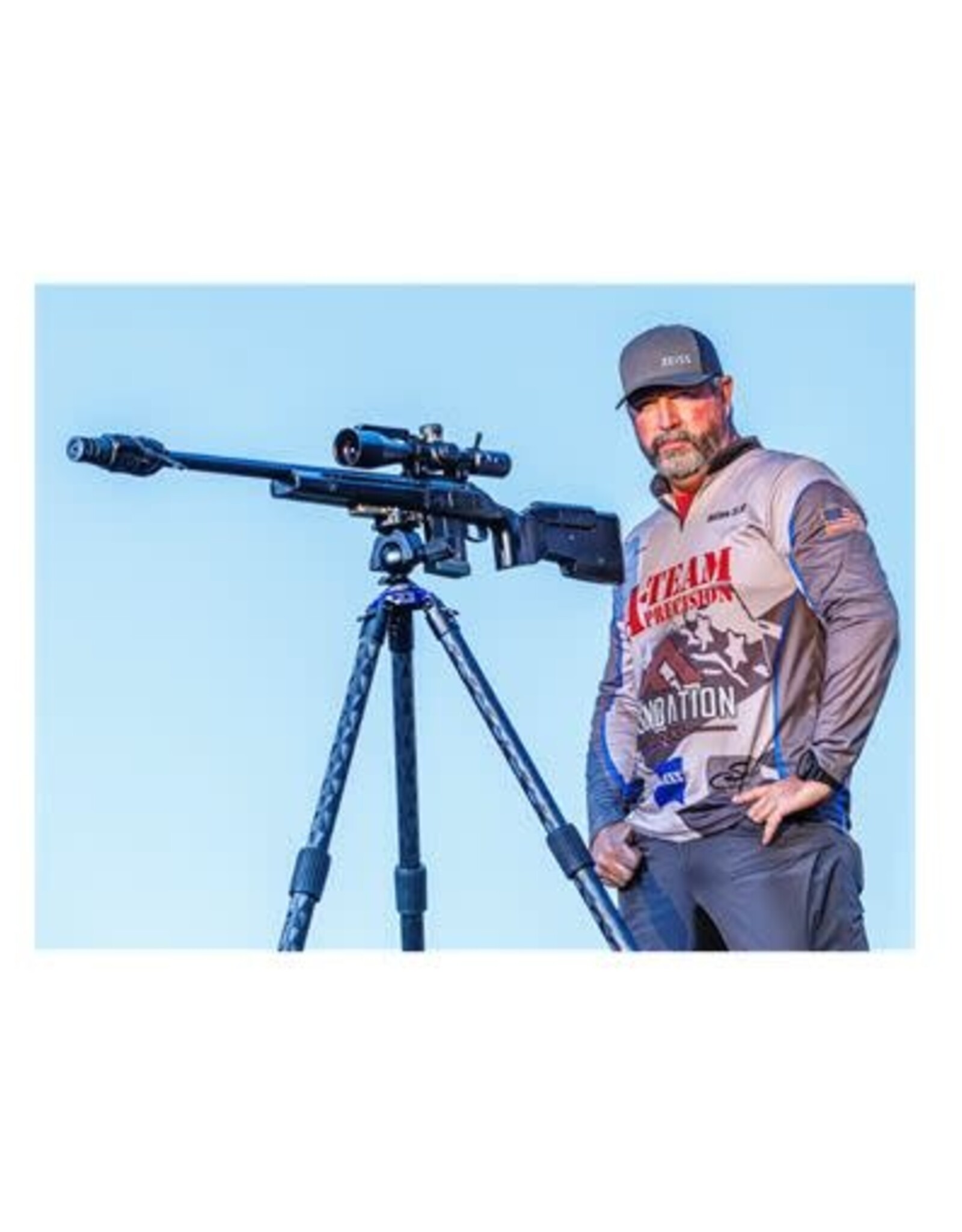 ZEISS - Sport Optics - Scopes and Binoculars Pro-Series Max-Duty L Tripod Kit: Low-profile 55 mm ball head - up to 90 degrees of adjustment - Single-point adjustment system for inverted