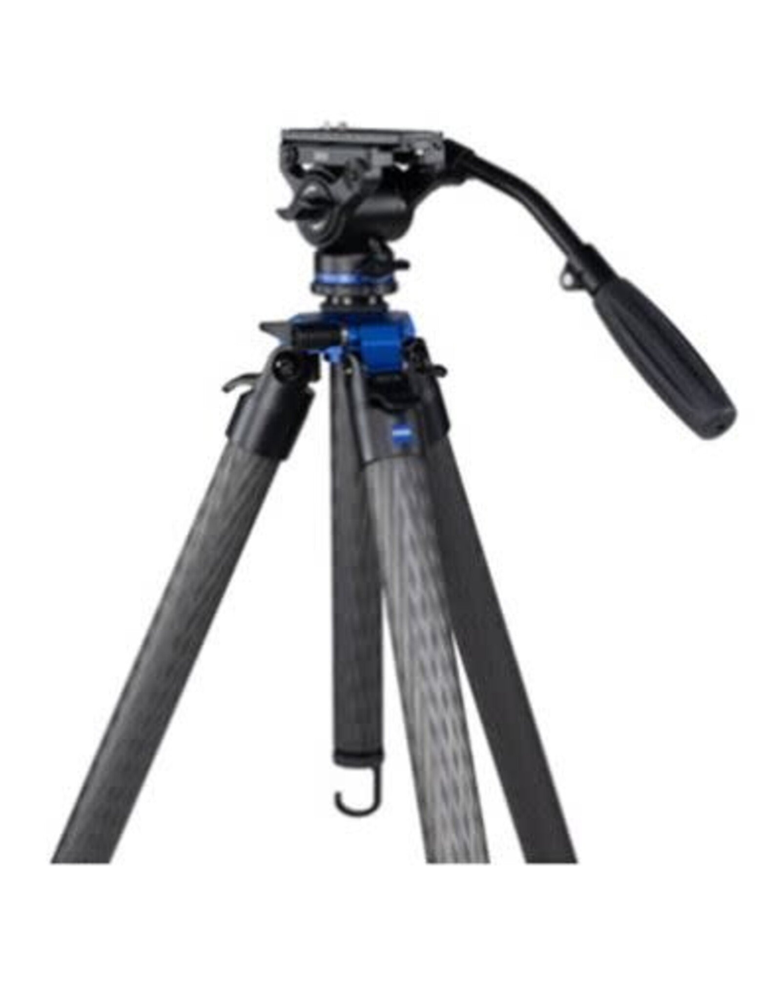 ZEISS - Sport Optics - Scopes and Binoculars ZEISS Pro-Series Universal Tripod Kit: 3/8-inch thread-on fluid head with extendable handle.  Extended twist-lock system, 3-section carbon fiber legs (36/32/28 mm diameter)
