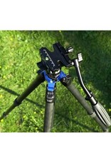 ZEISS - Sport Optics - Scopes and Binoculars ZEISS Pro-Series Lightweight Tripod Kit: 3/8-inch thread-on fluid head with extendable handle.  Extended twist-lock system, 3-section carbon fiber legs (28/25/22 mm dia.) and neoprene pads.