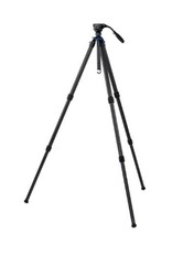 ZEISS - Sport Optics - Scopes and Binoculars ZEISS Pro-Series Lightweight Tripod Kit: 3/8-inch thread-on fluid head with extendable handle.  Extended twist-lock system, 3-section carbon fiber legs (28/25/22 mm dia.) and neoprene pads.