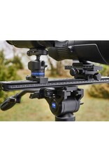 ZEISS - Sport Optics - Scopes and Binoculars ZEISS Multi Device Rail Accessory for Pro-Series Tripods: Arca-Swiss compatible - allows for multiple devices to be mounted atop a tripod. (a 3-piece system)