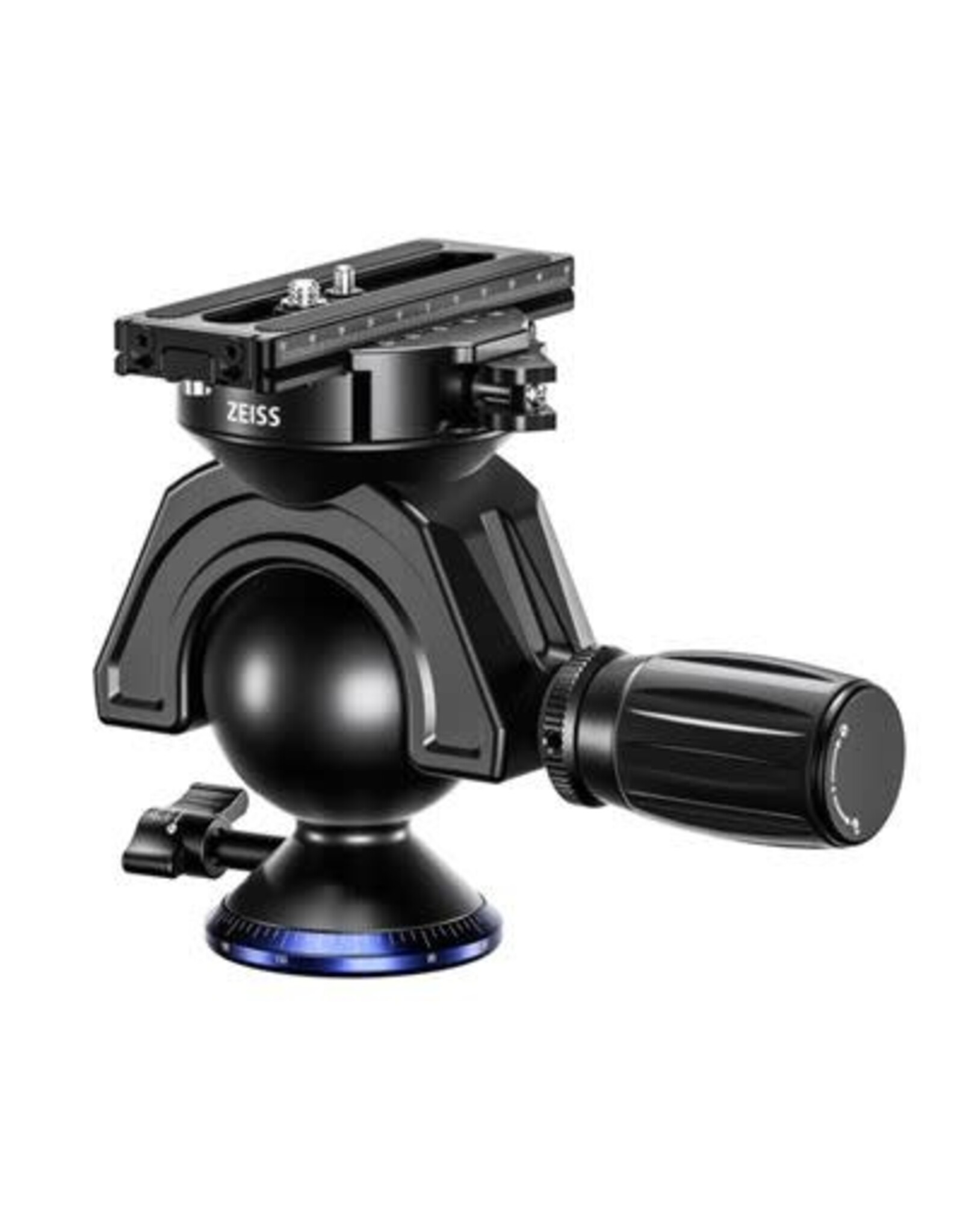 ZEISS - Sport Optics - Scopes and Binoculars Ballhead V-60: VeZEISS Versatile 60 mm ball head - up to 115 degrees of compound angle adjustments - multiple controls