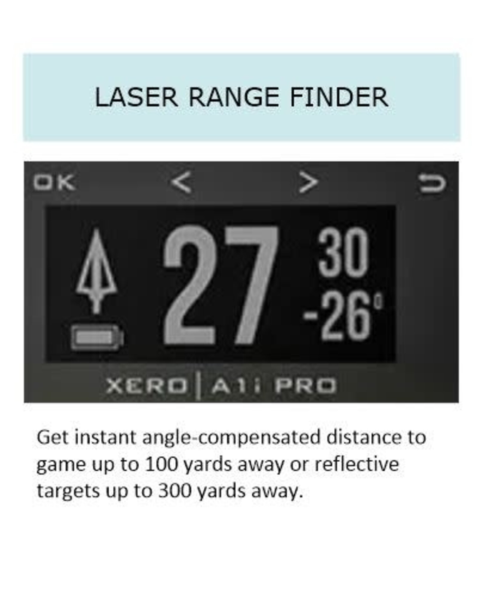 Garmin Xero® A1i PRO Bow Sight, Auto-ranging Digital Sight with Dual-color LED Pins and Micro-adjustable Rails (Right-handed)