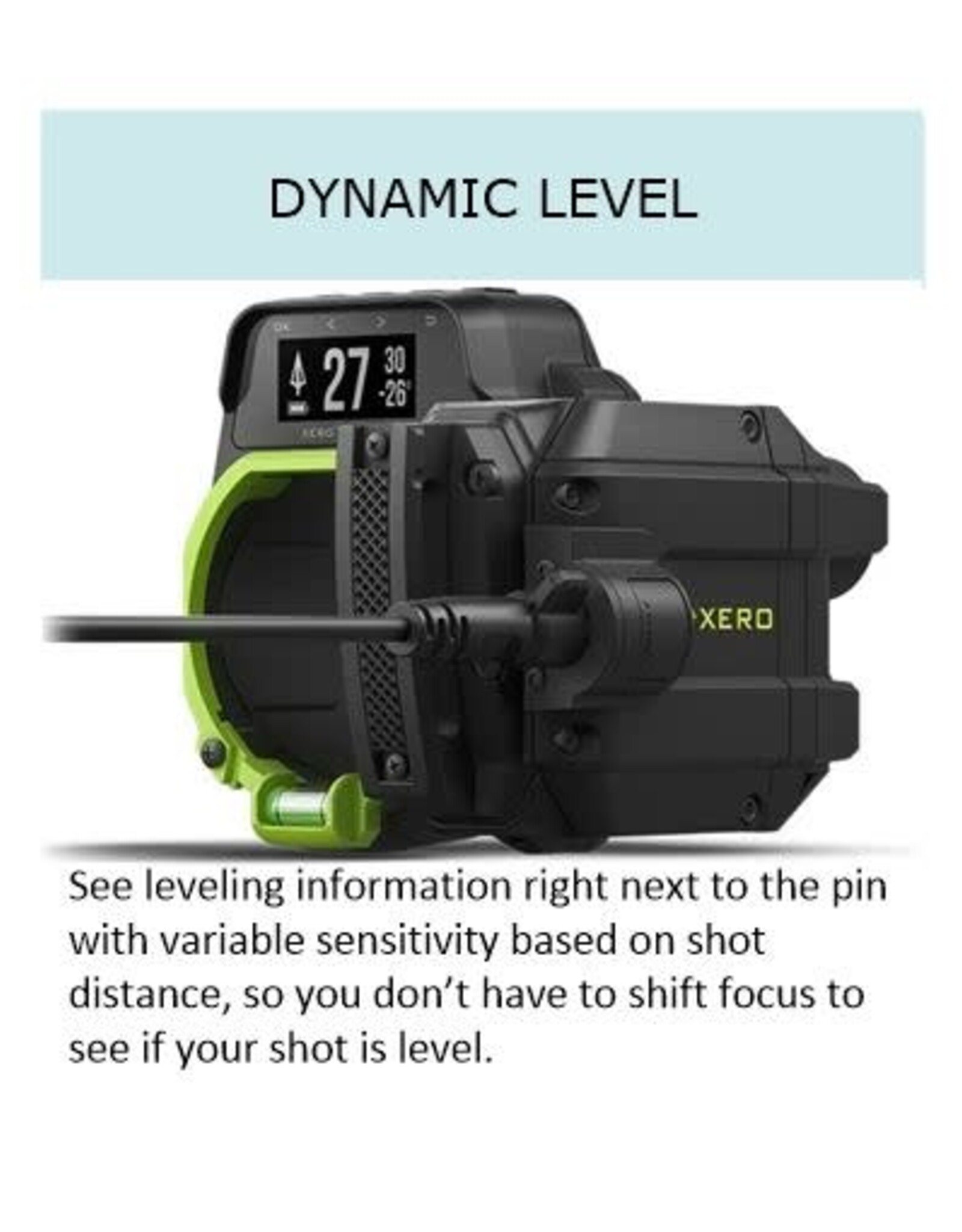 Garmin Xero® A1i PRO Bow Sight, Auto-ranging Digital Sight with Dual-color LED Pins and Micro-adjustable Rails (Right-handed)