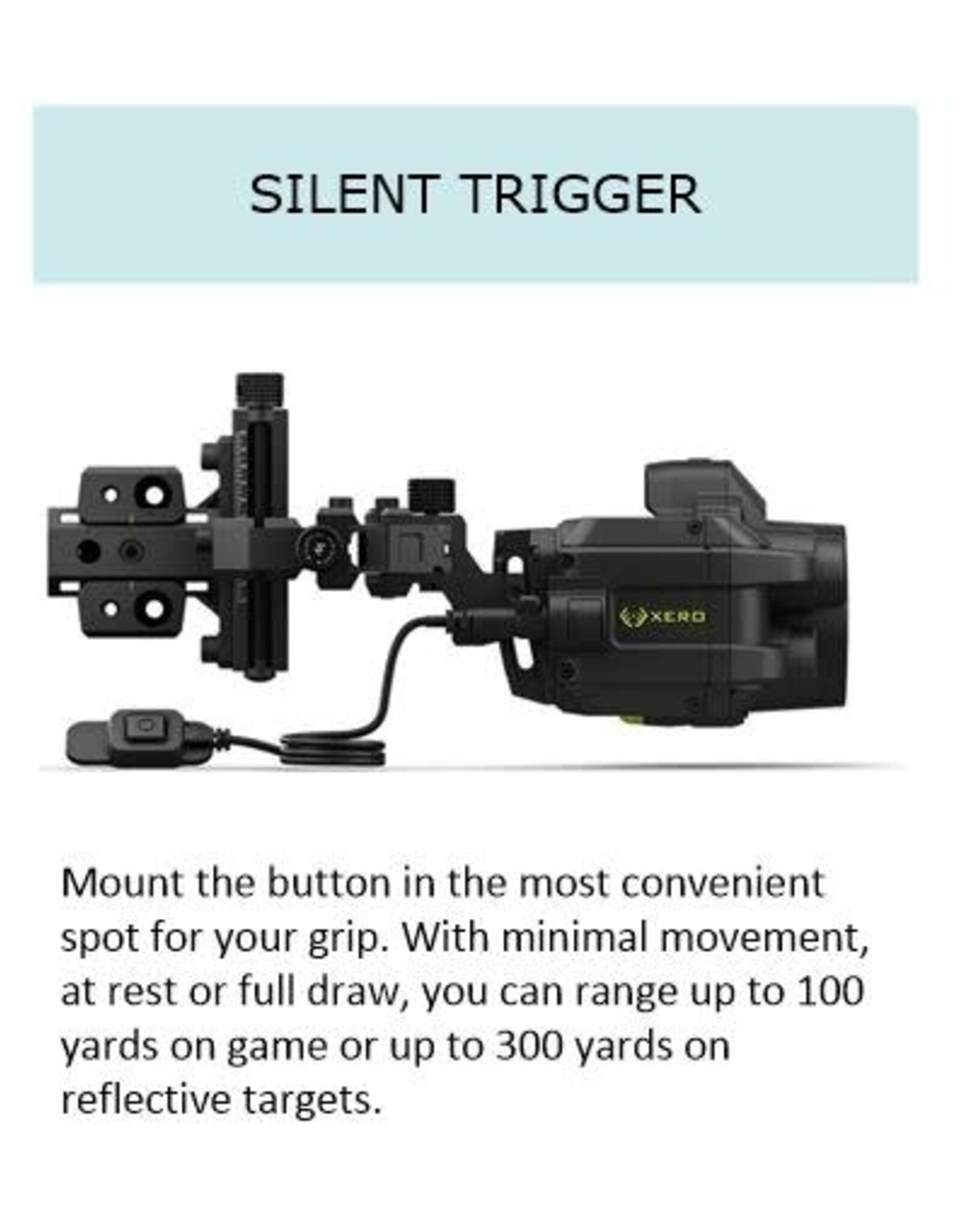 Garmin Xero™ A1i Bow Sight, Right-handed Auto-ranging Digital Sight with Dual-color LED Pins