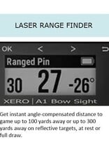 Garmin Xero® A1i PRO Bow Sight, Auto-ranging Digital Sight with Dual-color LED Pins and Micro-adjustable Rails (Left-handed)