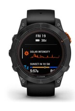 Garmin fēnix® 7 Pro – Solar Edition (No Wi-Fi®), Slate Gray with Black Band (No Wi-Fi®)