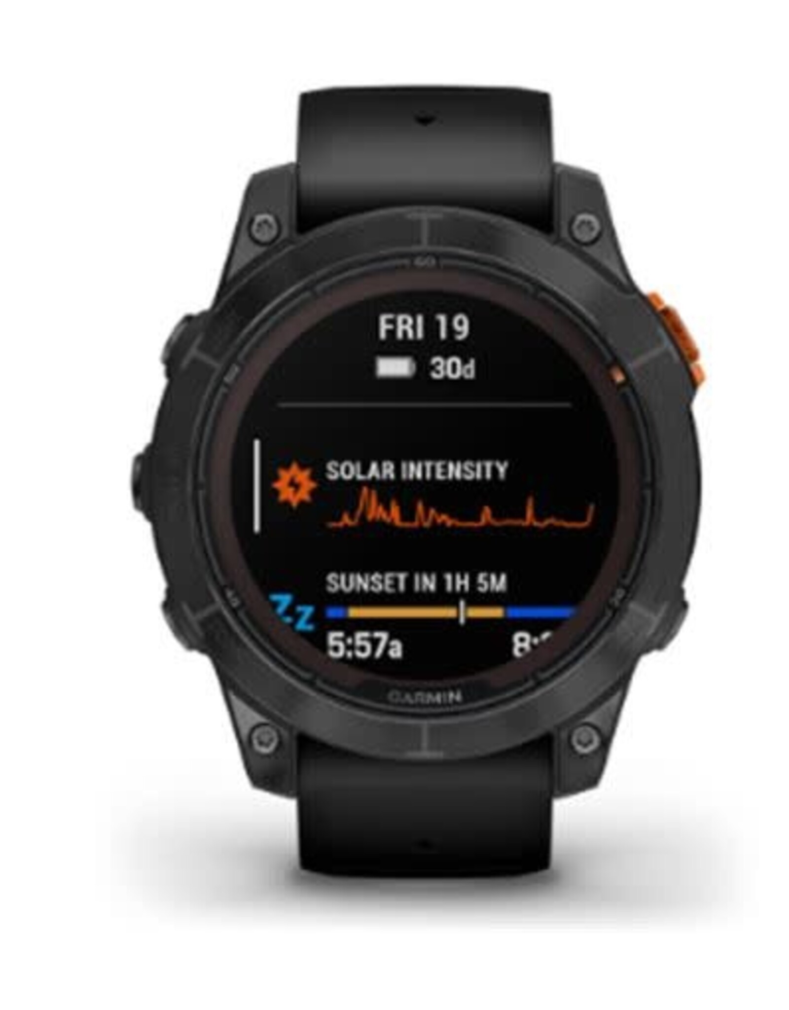Garmin fēnix® 7 Pro – Solar Edition (No Wi-Fi®), Slate Gray with Black Band (No Wi-Fi®)