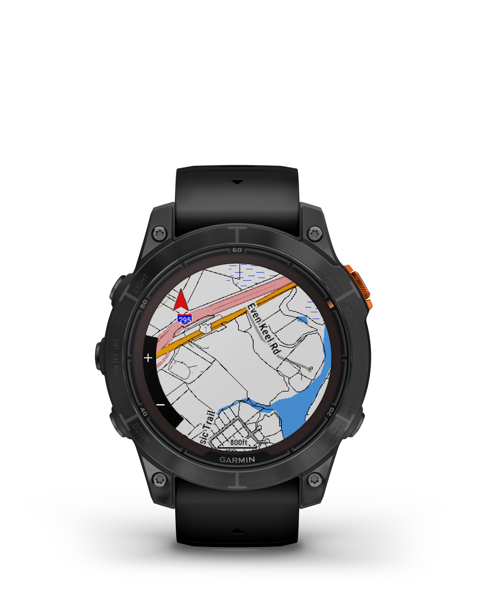 Garmin fēnix® 7 Pro – Solar Edition (No Wi-Fi®), Slate Gray with Black Band (No Wi-Fi®)