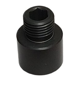 Huben Huben GK1 Moderator Adapter 1/2-20 - Black/Grey