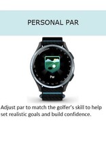 Garmin Approach® J1, Cloud Blue Aluminum Bezel with Black/Azure ComfortFit Fabric Band