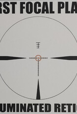 McJ Optics White Gyrfalcon 1.2-6X24 FFP illuminated reticle rifle scope
