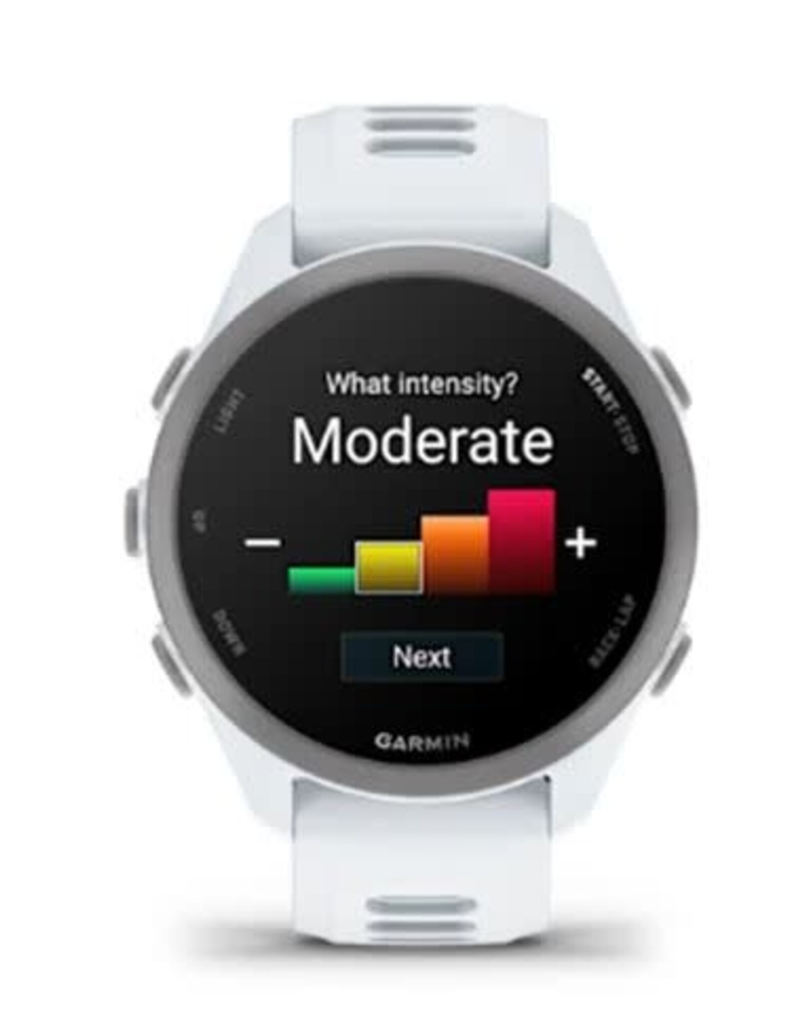 Garmin Forerunner® 170, Whitestone with Whitestone/Cloud Blue Band