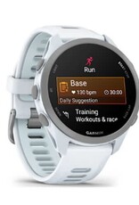 Garmin Forerunner® 170, Whitestone with Whitestone/Cloud Blue Band