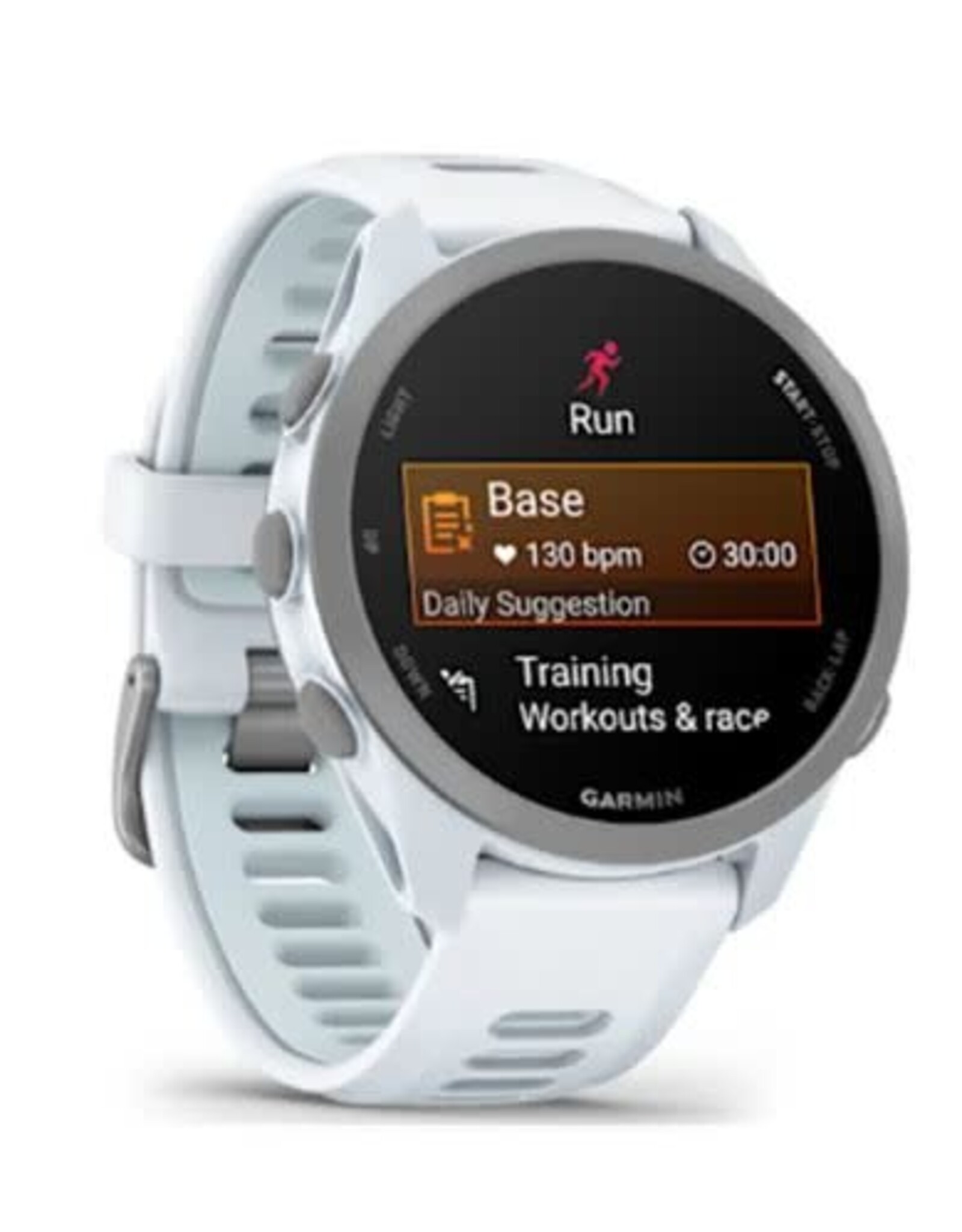 Garmin Forerunner® 170, Whitestone with Whitestone/Cloud Blue Band
