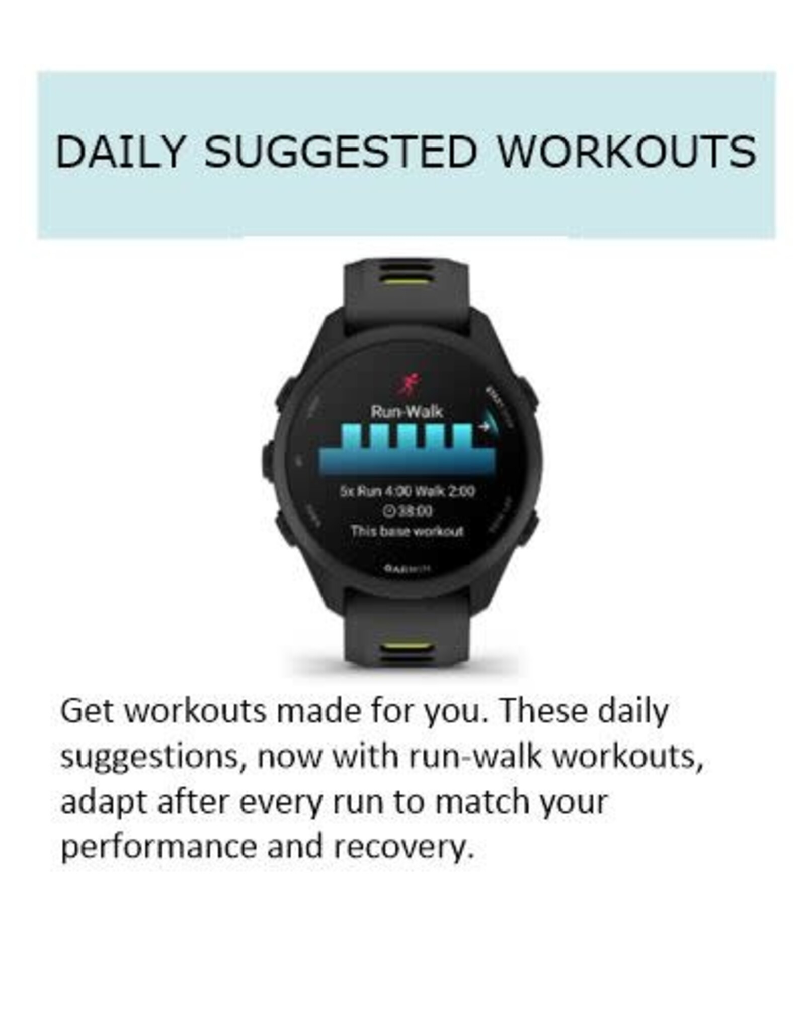 Garmin Forerunner® 170, Whitestone with Whitestone/Cloud Blue Band