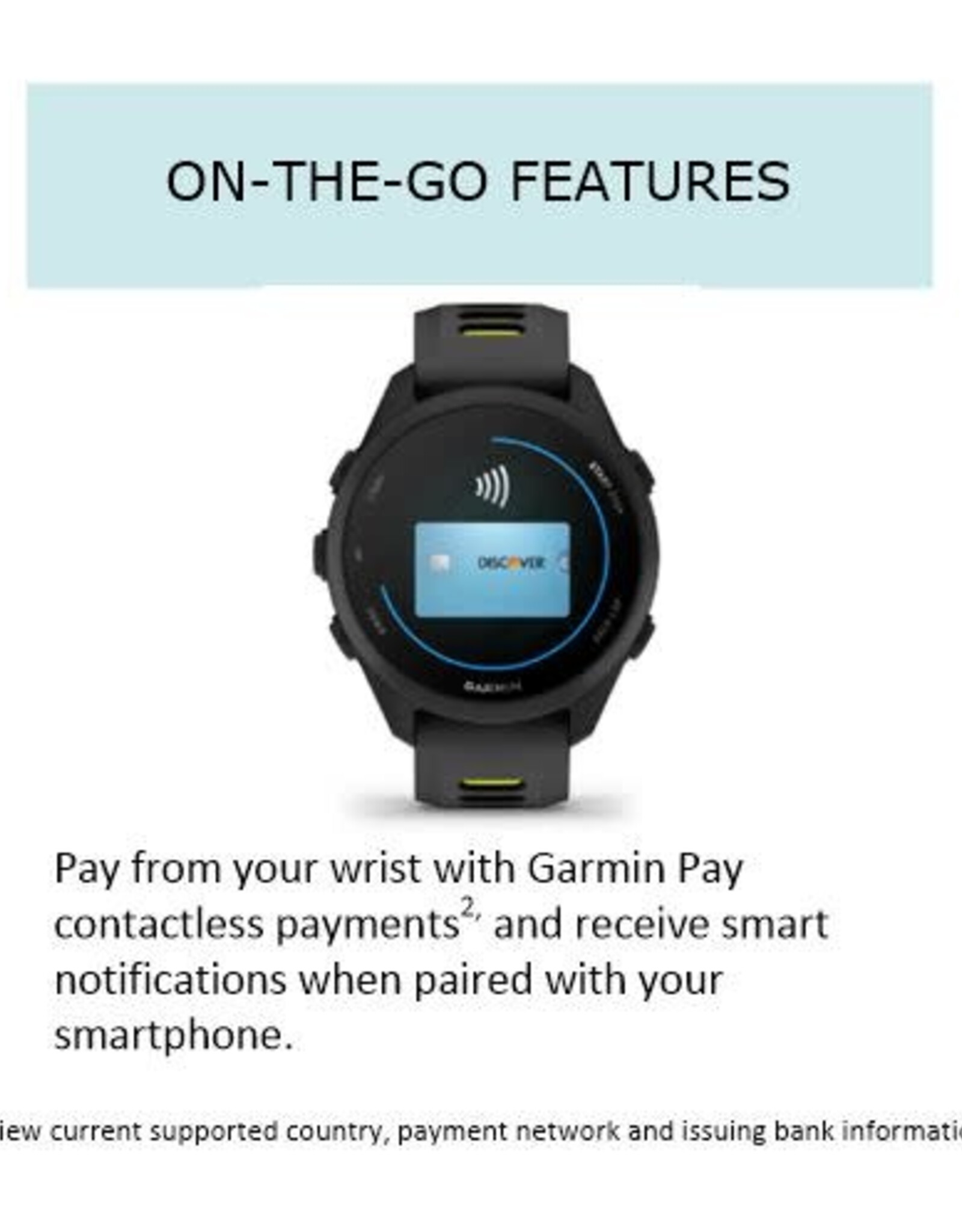 Garmin Forerunner® 170, Whitestone with Whitestone/Cloud Blue Band