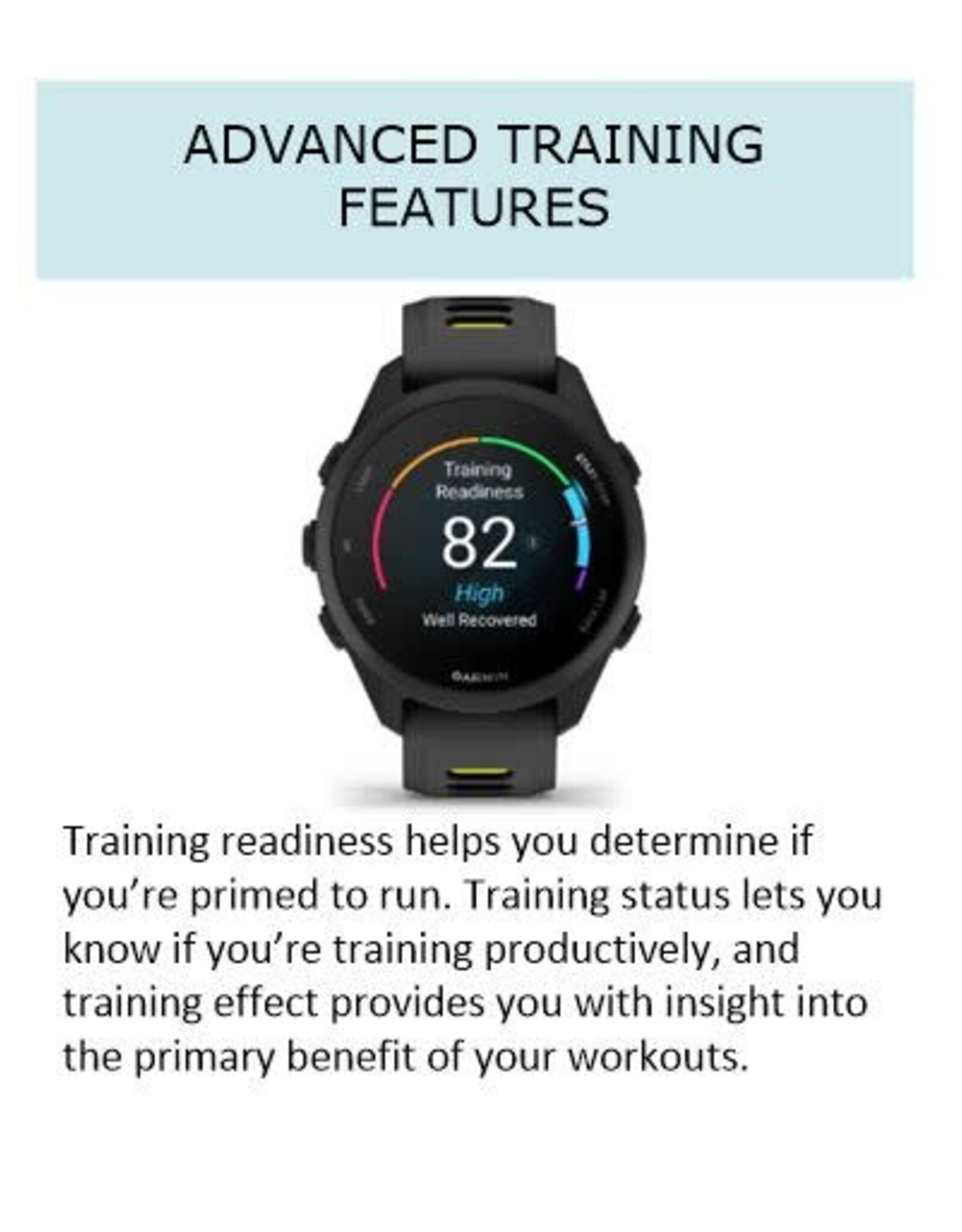 Garmin Forerunner® 170, Whitestone with Whitestone/Cloud Blue Band