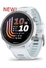 Garmin Forerunner® 170, Whitestone with Whitestone/Cloud Blue Band