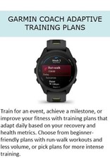 Garmin Forerunner® 170, Black with Black/Amp Yellow Band