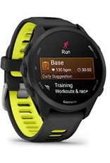 Garmin Forerunner® 170, Black with Black/Amp Yellow Band