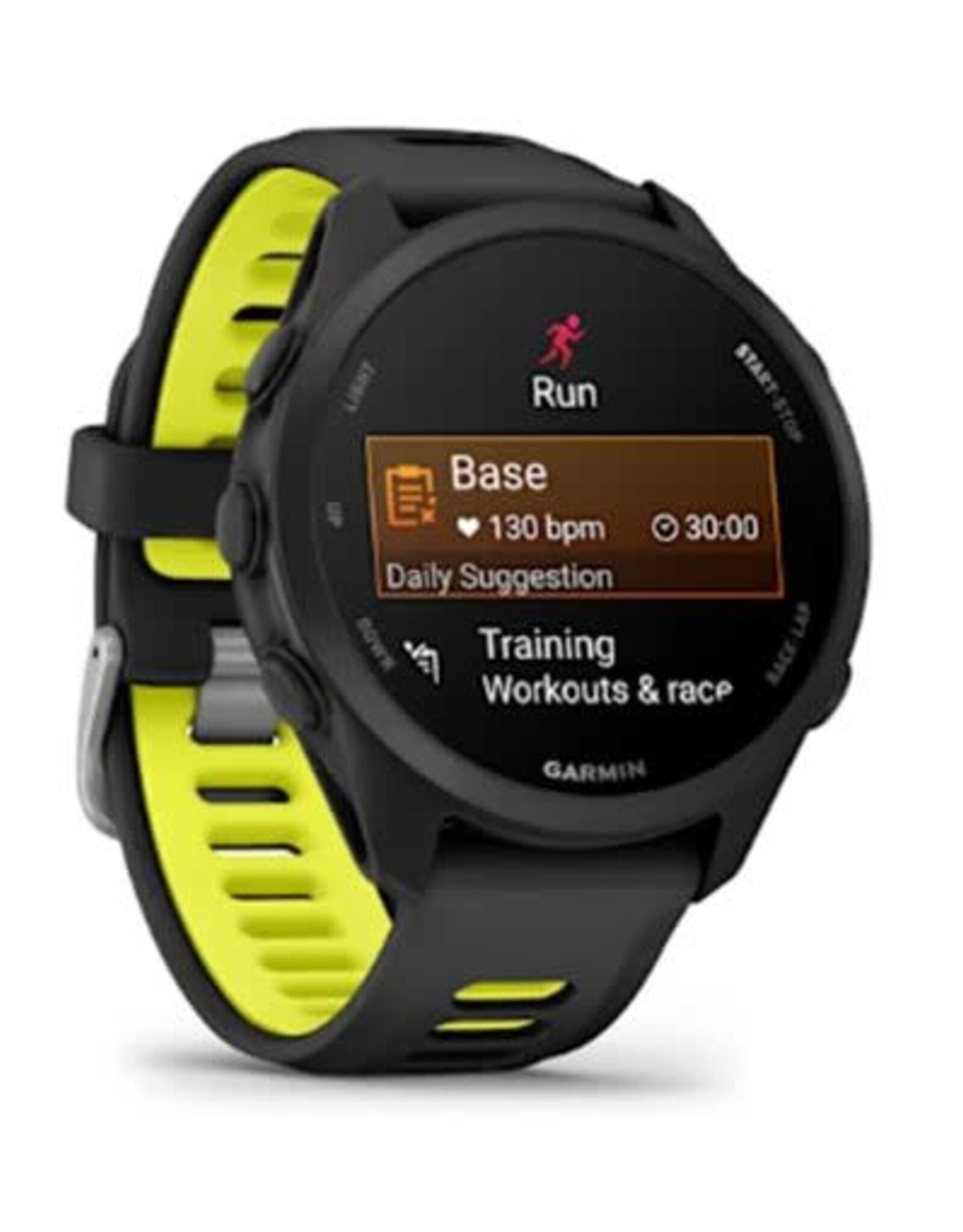Garmin Forerunner® 170, Black with Black/Amp Yellow Band