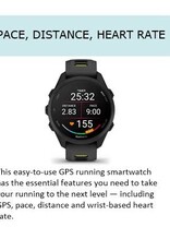 Garmin Forerunner® 170, Black with Black/Amp Yellow Band