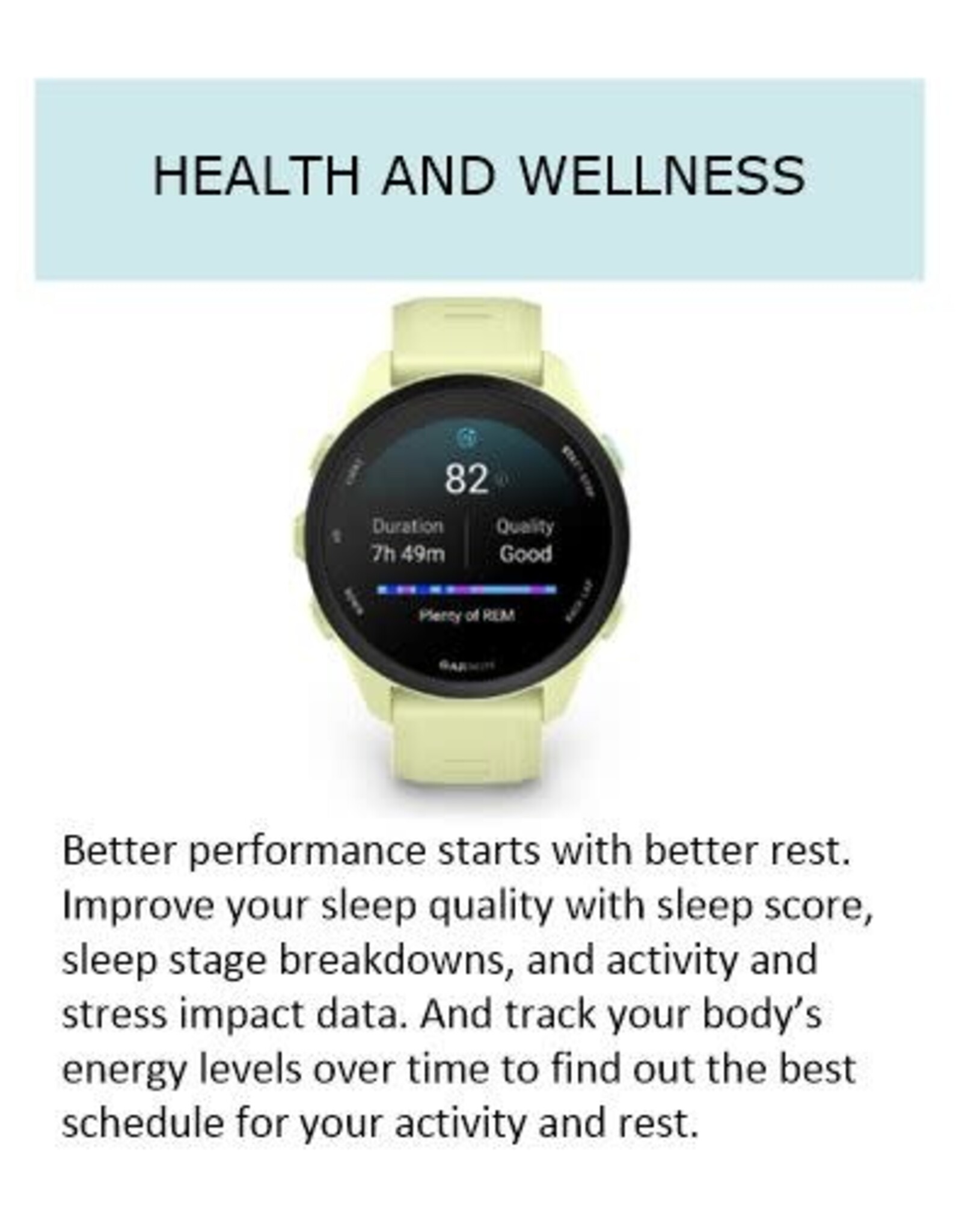 Garmin Forerunner® 70, Citron