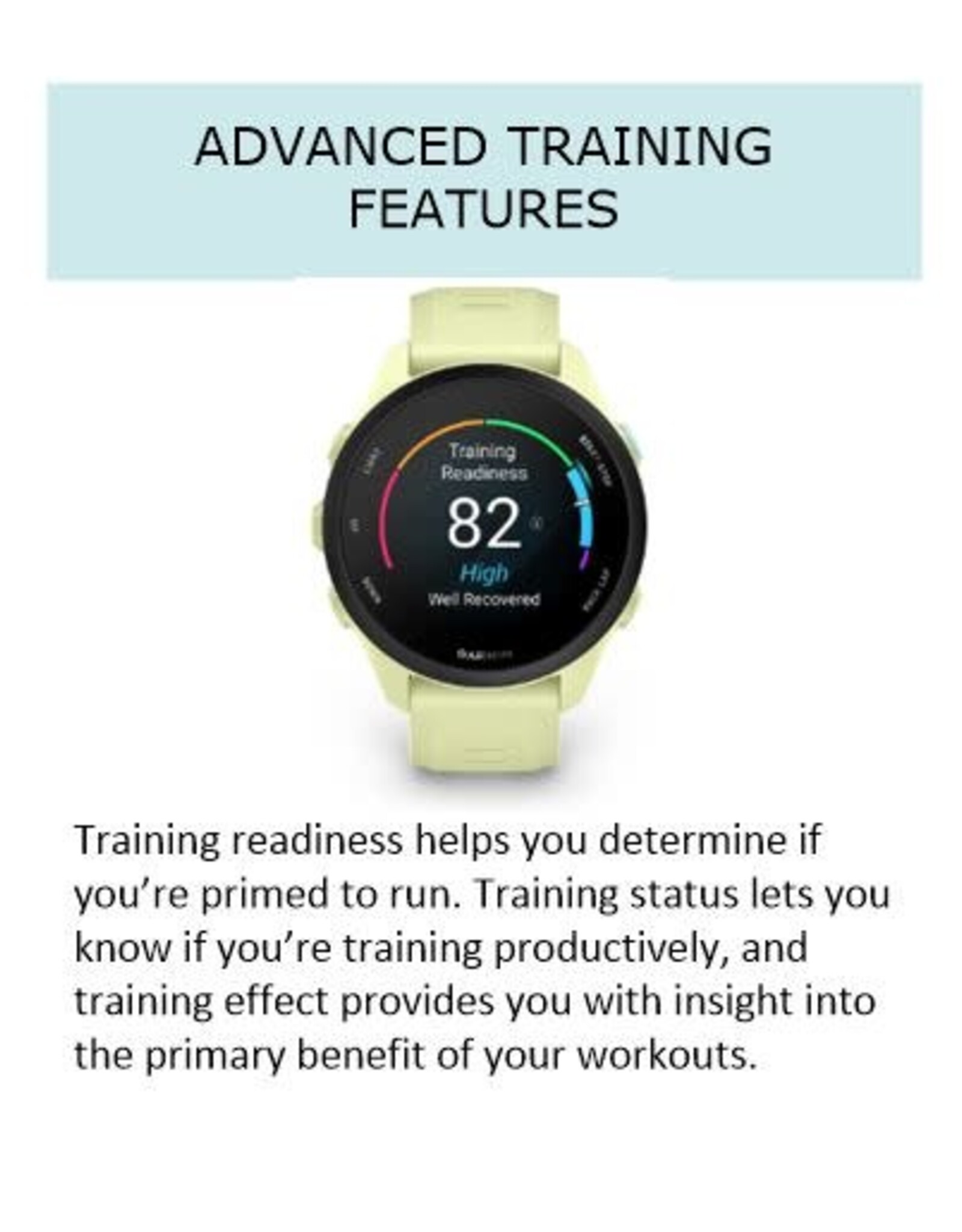 Garmin Forerunner® 70, Citron