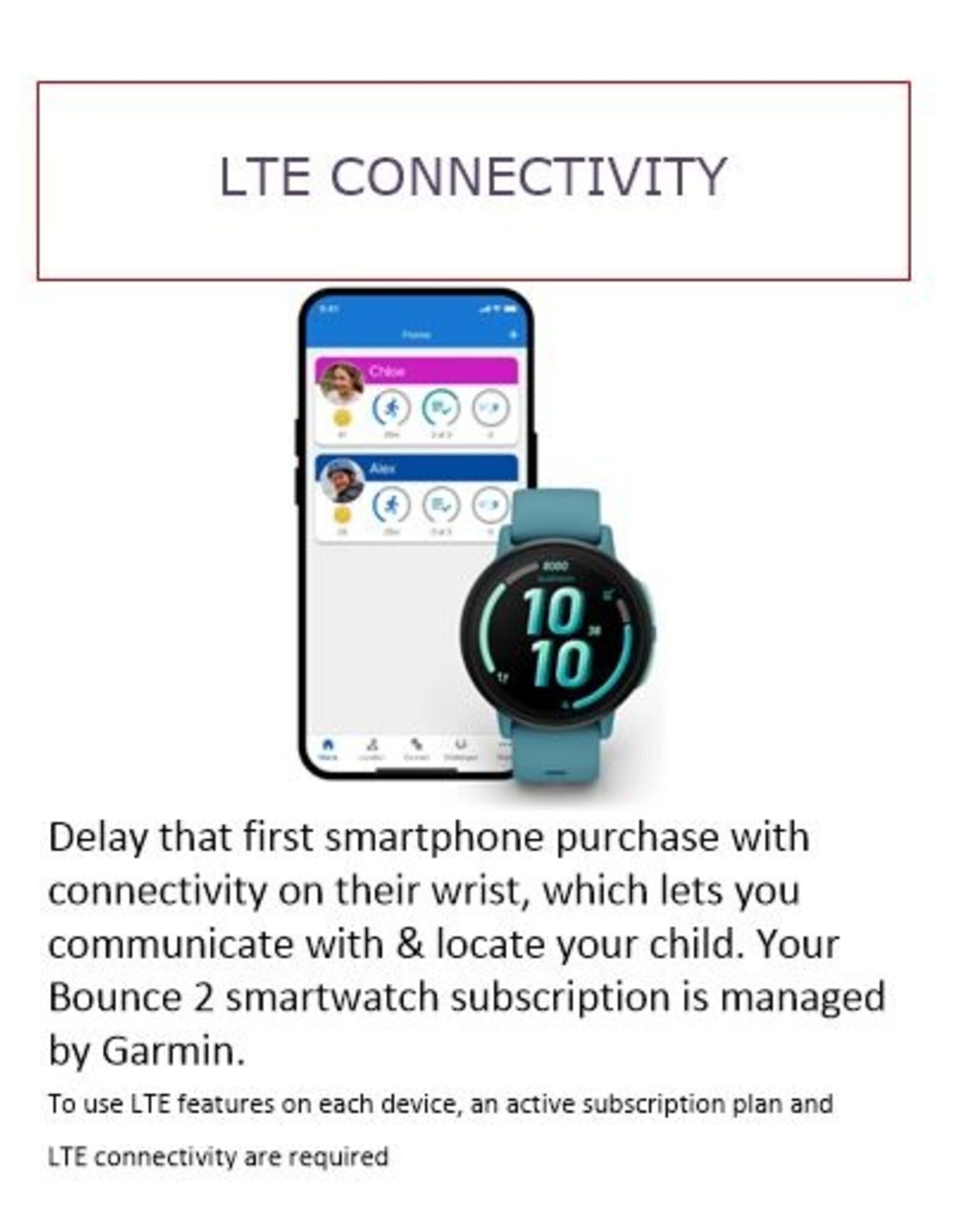 Garmin Bounce™ 2 - Turquoise