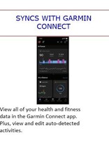 Garmin CIRQA™ S-M Smart Band - Captain Blue