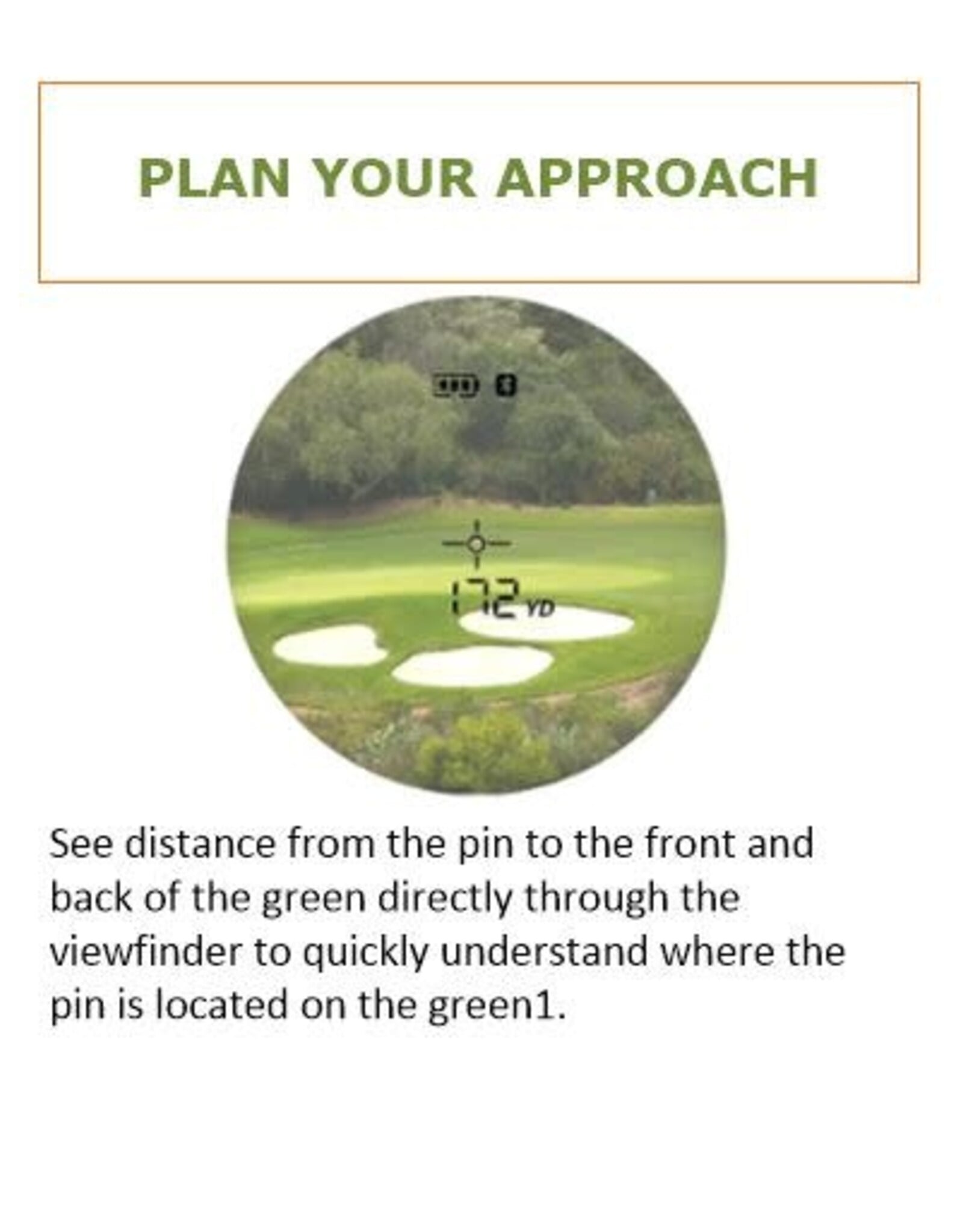 Garmin Approach® Z10 Golf Laser Rangefinder