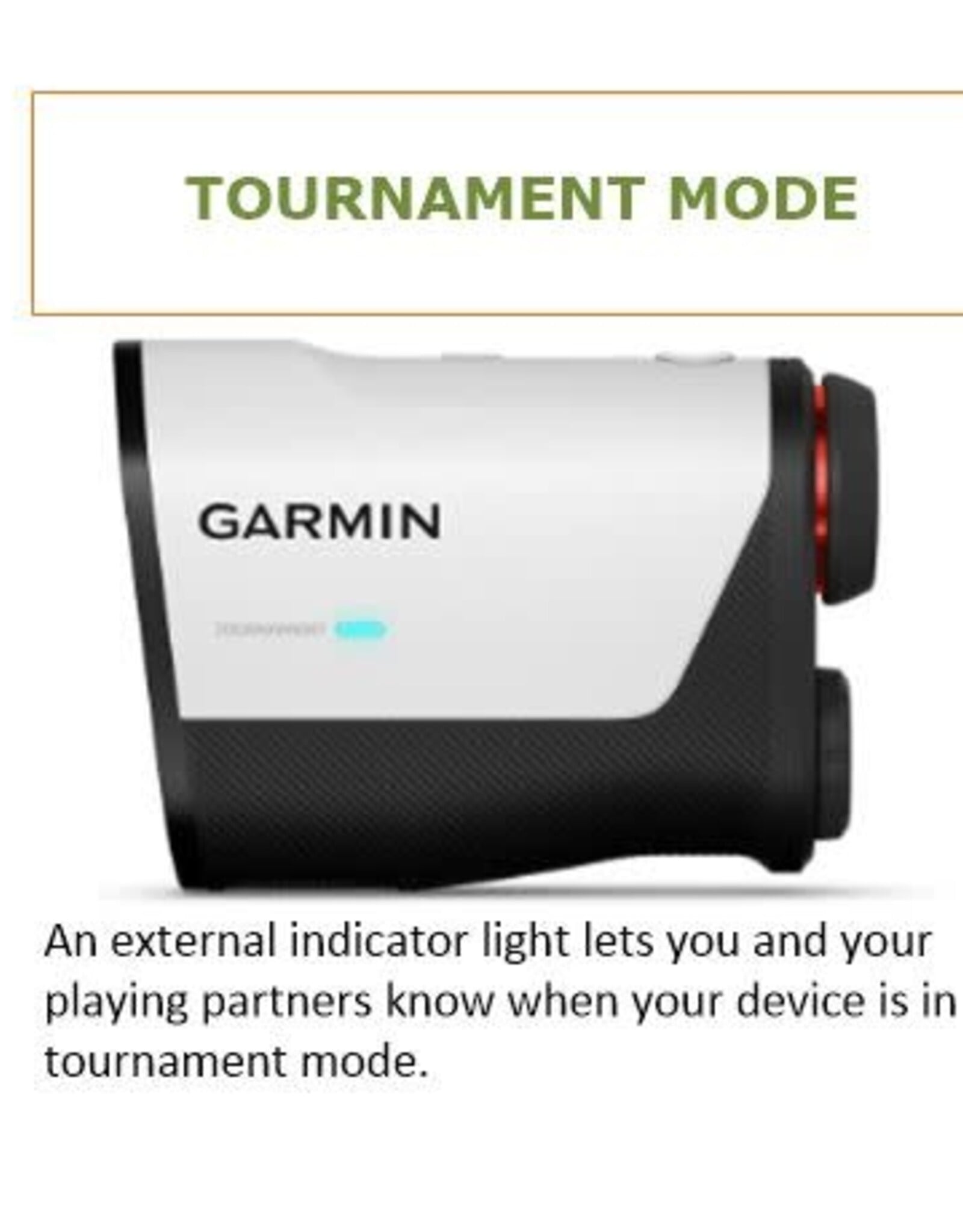 Garmin Approach® Z10 Golf Laser Rangefinder