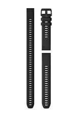 Garmin QuickFit Silicone 20 mm Watch Band -  Black (3-piece Dive Set)